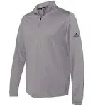 Adidas A401 - Lightweight Quarter-Zip Pullover Grey Three XL