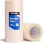 Transfer Tape for Vinyl, 12 inch x 300 Feet, Clear High-Tack Film. American-Made Application Tape for Craft Cutters and Sign Makers