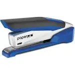 Bostitch InPower? Spring-Powered Premium Desktop Stapler, 28-Sheet Capacity, Blue/Silver