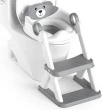 1st Potty Training Seat Upgrade Toddler Toilet Seat Kids Boys Girls 2 in 1 Potty