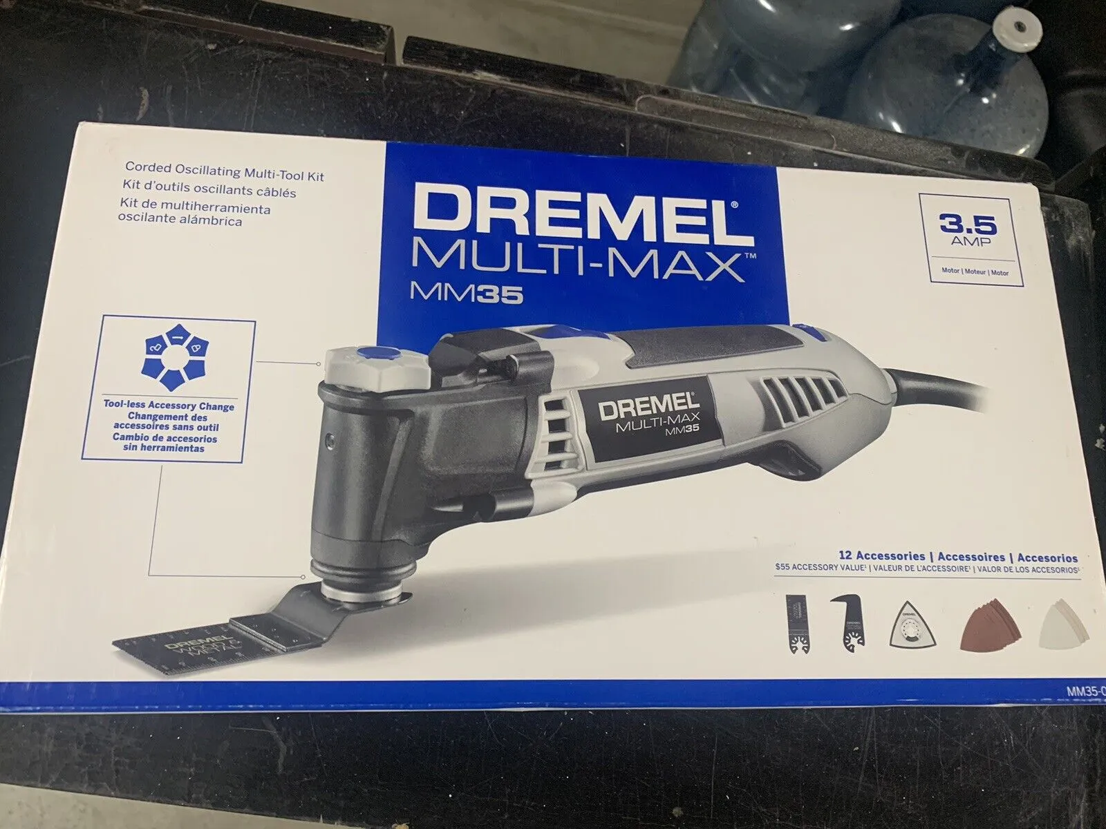 Dremel Multi-Max MM35 Corded Oscillating Multi-Tool Kit + Bonus Attachments NEW