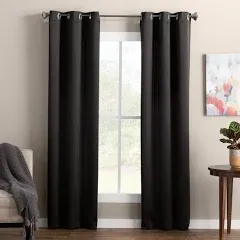 Sun Zero Cooper Thermal Insulated Room Darkening Grommet Curtain Panel