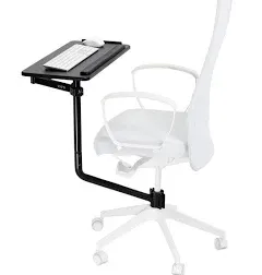 VIVO Office Chair Mounted Keyboard and Mouse Tray