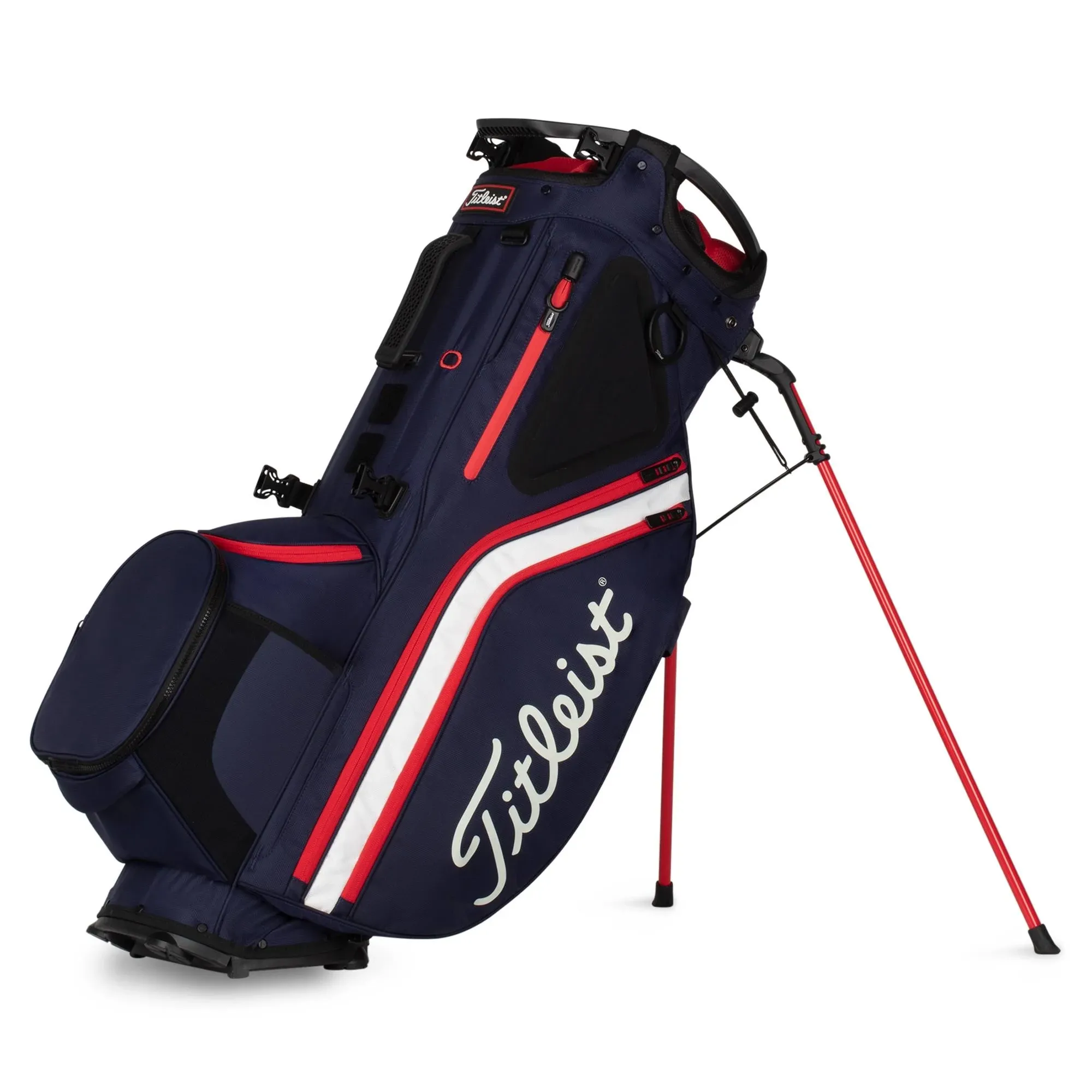 Titleist Hybrid 14 Stand Bag (Navy White Red)