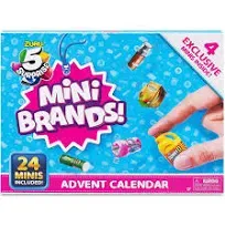 Mini Brands Series 4 Limited Edition Advent Calendar with 6 Exclusive Minis by ZURU