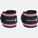 Ankle Straps (Pair) for Cable Machine Kickbacks, Glute Workouts, Lower Body Exercises - Adjustable Leg Straps with Neoprene Padding Pink Pair