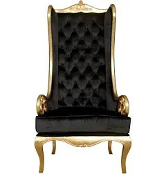 PALAZZO DUCALE WINGBACK THRONE CHAIR FRT-NR