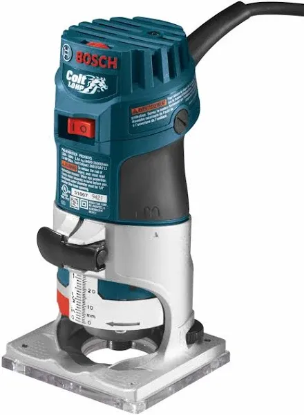 Bosch PR20EVS - Colt Electronic Variable-Speed Palm Router