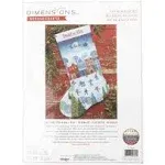 Dimensions Counted Cross Stitch Kit 16" Long -Skating Stocking 14