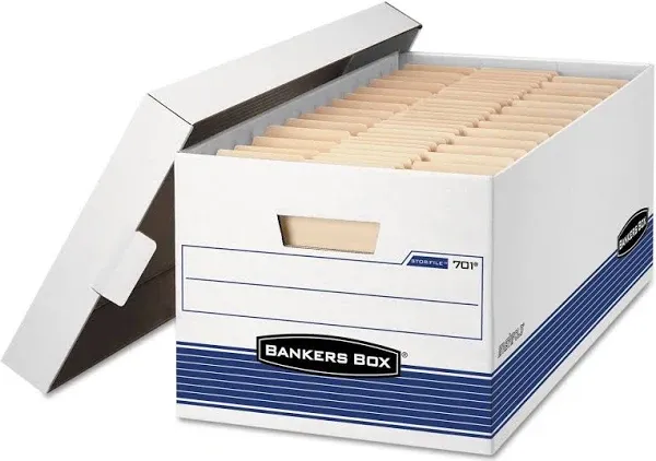 Bankers Box Stor/file Letter Storage Boxes