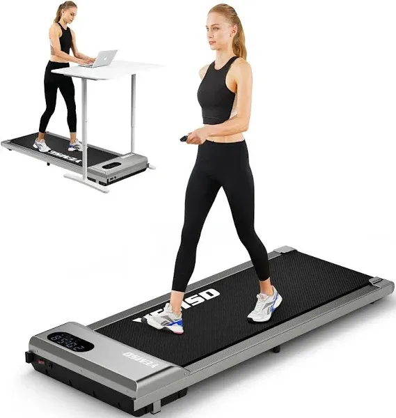 Walking Pad, Walking Pad Treadmill 330 lb Capacity，3 in 1 Portable Under Desk Treadmill for Home and Office with Remote Control, LED Display