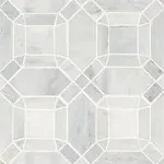 Bedrosians Tile & Stone Monet Honed Marble Mosaic 1 Tile