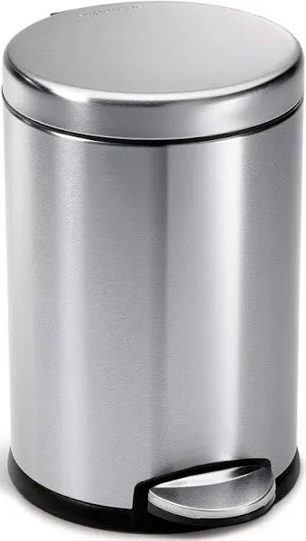 simplehuman Mini Round Step Trash Can