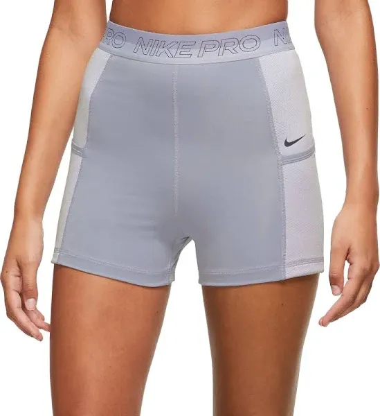 Nike Women's Pro High-Waisted 3" Training Shorts