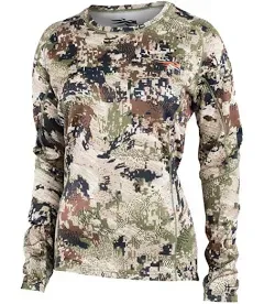 Sitka Women's Core Midweight Crew Long Sleeve