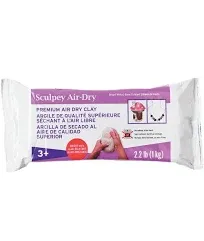 Model Air Clay 2.2 Pounds Terra Cotta