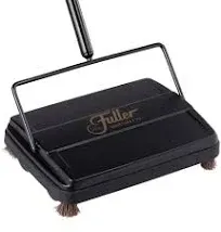 Fuller Brush Electrostatic Carpet Sweeper Silver 17034