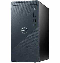 Dell Inspiron I3910 Desktop, 12th Gen Intel i5-12400 Processor, 12GB DDR4, 1TB HDD+256GB SSD, DVD Drive, Intel UHD Graphics, 802.11 ac, Bluetooth, HDMI, Windows 11 Home – Blue