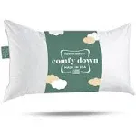 ComfyDown 95% Feather 5% Down - Rectangle Decorative Pillow Insert - Made in USA 12" x 32"