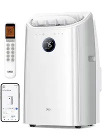 Dreo Portable Air Conditioners 12,000 Btu Ac Unit For Bedroom With Drainage-free Cooling