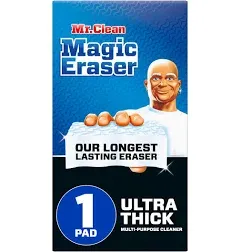 Mr. Clean Ultra Thick Eraser Heavy Duty Cleaning Pad For All Purpose 4.6 in. L 3 pk