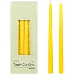 CANDWAX Beeswax Taper Candles