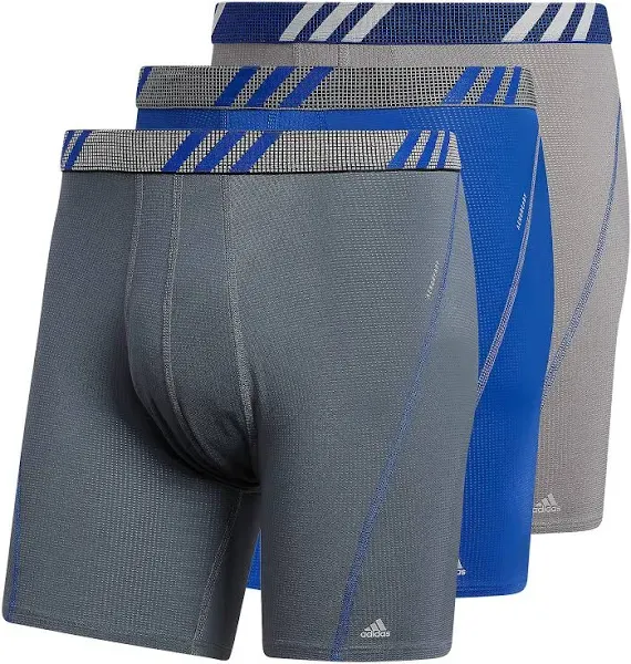 adidas Boxer Brief Underwear Men&#039;s XXL (44-46)  Sport Performance Mesh (3-Pack)