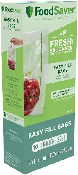 FoodSaver Easy Fill Vacuum Sealer Bags