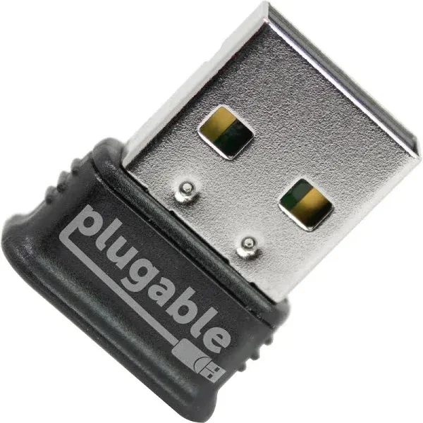 Plugable 1N4657 USB Bluetooth 4.0 Micro Adapter - Black