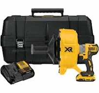 Dewalt 20V MAX XR Brushless Drain Snake Kit DCD200D1