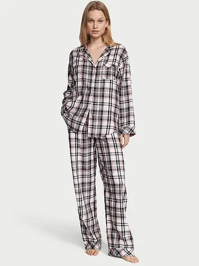 Victoria Secret Two piece Flannel long Pajama set