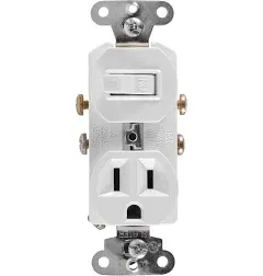 GE Wall Switch & Outlet Combo