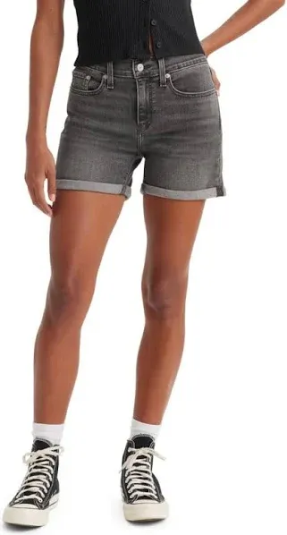 Levi&#039;s YOUNG AND OLD Women&#039;s Slim Fit Mid Length Denim Shorts, US 31