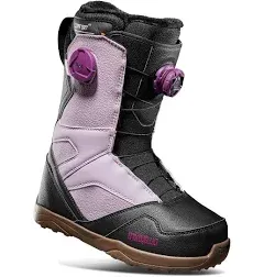 Thirtytwo 32 STW Double Boa Snowboard Boots, US Womens 8, Black New