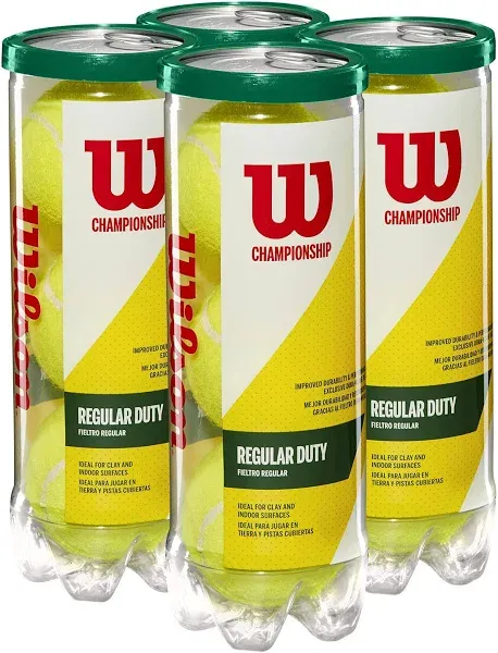 Wilson Championship Regular Duty Tennis Balls