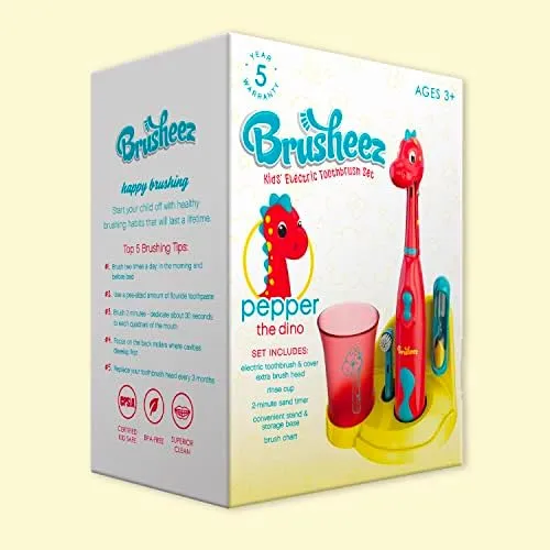 ® Kids’ Electric Toothbrush Set - Safe &amp; Effective for Ages 3+ - Parent Teste...