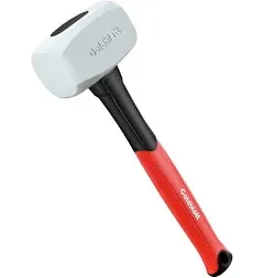 Goldblatt Rubber Mallet 16 oz with Solid Head &amp; Soft-grip Handle Metal NEW