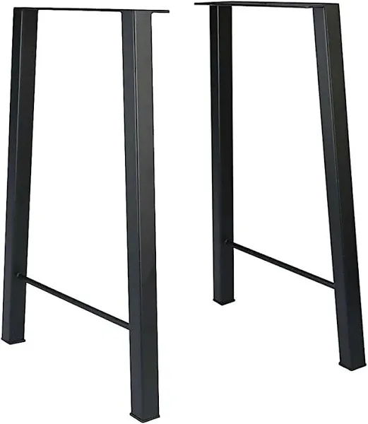 Tengchang 2 Pcs 28'' Industry TrapEZOid Dinning Table Legs