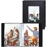 26-Page 4x6 Small Photo Album, 2 Pack - PU Leather Cover