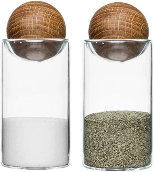 Sagaform Oval Oak Salt & Pepper Set