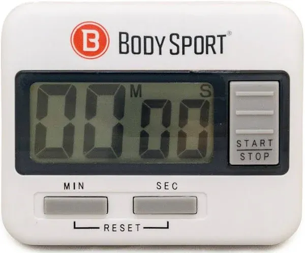 Body Sport Digital Timer – Sports Stopwatch and Countdown Timer for Fitness &amp;...