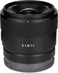 Sony E 11mm f/1.8 Lens