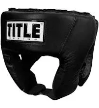 Title USA Boxing Amateur Competition Headgear (Open Face) - Boxing Headgear, MMA Gear, Headgear Boxing Sparring Taekwondo Karate, Boxing Head Gear, Sparring Headgear