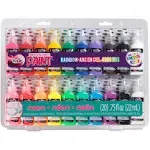 Tulip 20 Pack Dimensional Fabric Paint Rainbow & Neon