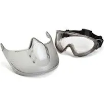 Pyramex Capstone Shield Safety Goggles Face Shield With Anti-fog Lens For Full-Face Protection