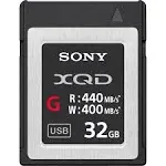 Sony G-Series QD-G120F - Flash Memory Card - 120 GB - XQD