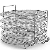 Dehydrator Rack Stainless Steel Stand Accessories Compatible with Ninja Foodi...