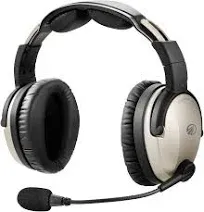 Lightspeed Zulu 3 ANR Headset - Battery Power, Dual GA Plugs