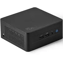 Intel NUC 13 Pro (Intel core i7-1360P, 3.70GHz) 16GB Ram and 500gb NVME Mini PC