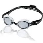 Unisex-Adult Swim Goggles Speed Socket 2.0 White/Black, One Size